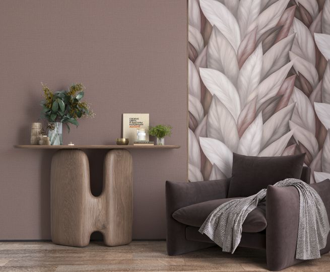 обои под лен