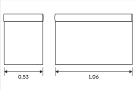 ширина рулона